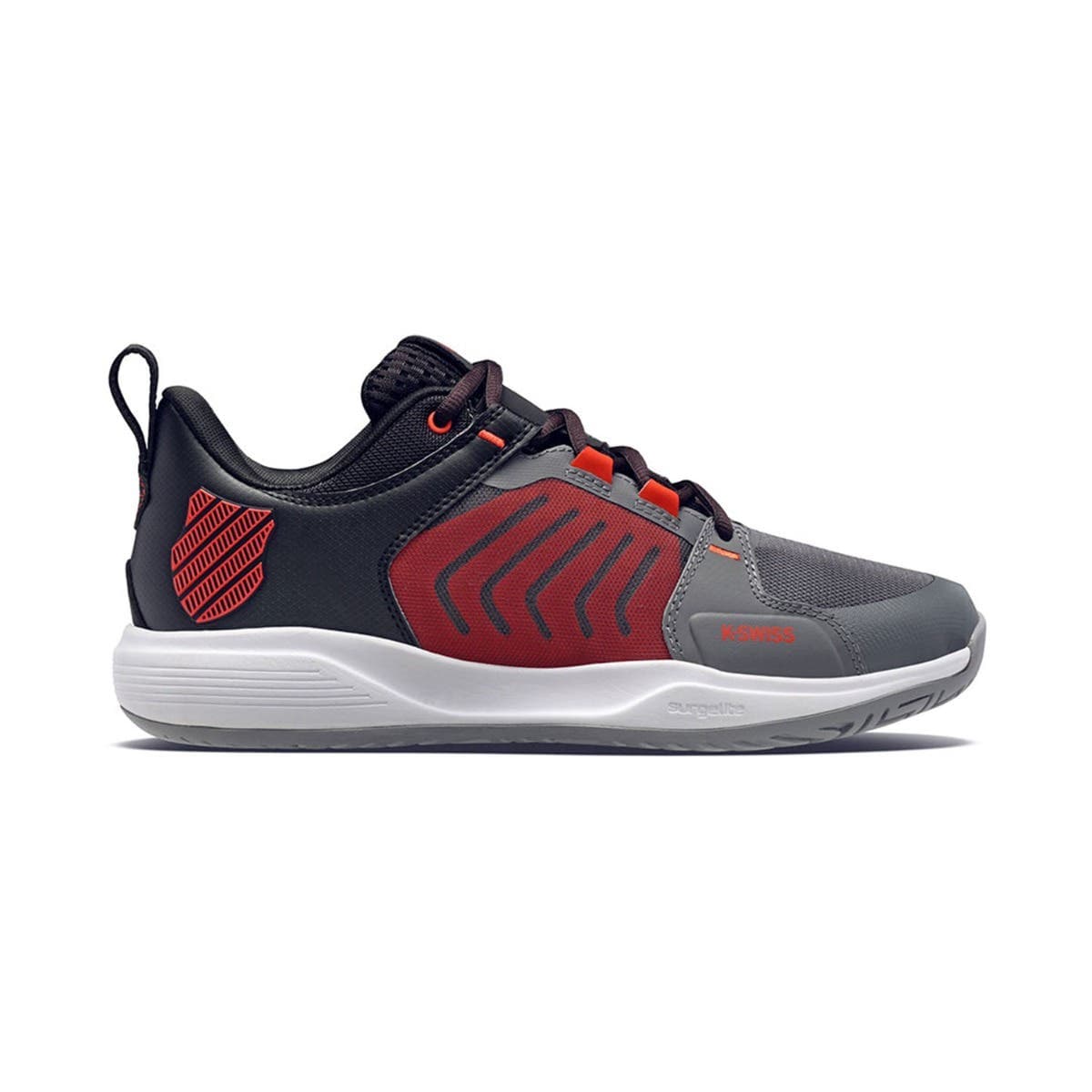 Kswiss Women’s Grey And Black K-swiss Ultrashot Team All Court 07395052 Padel Shoes Standaard