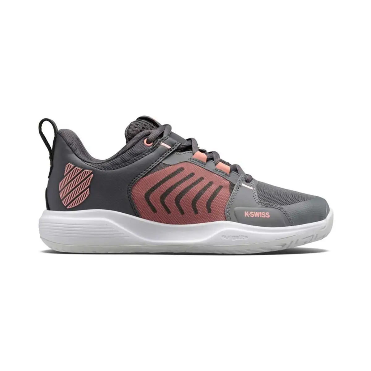 Kswiss Kswiss Ultrashot Team All Court Grey Black Women's 97395050 Standaard